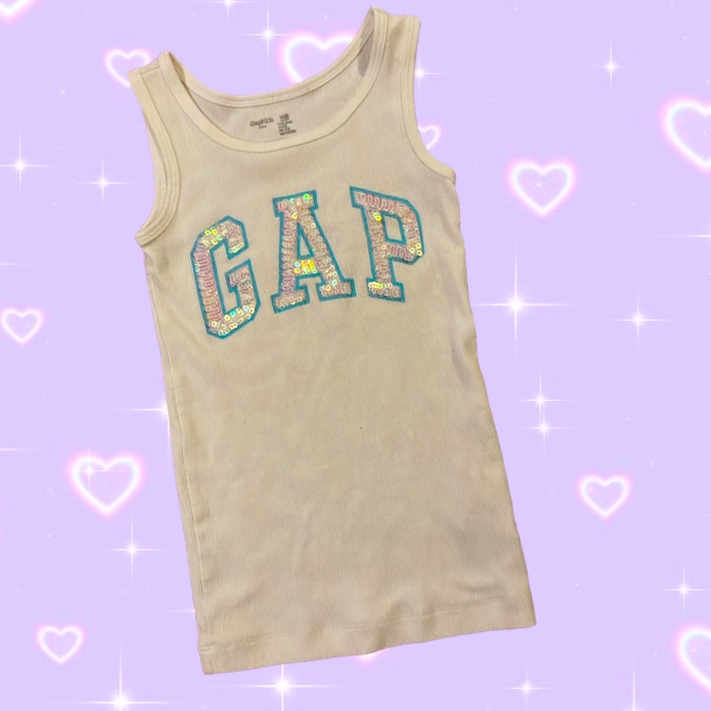 GAP Kids Sequined Tank Top